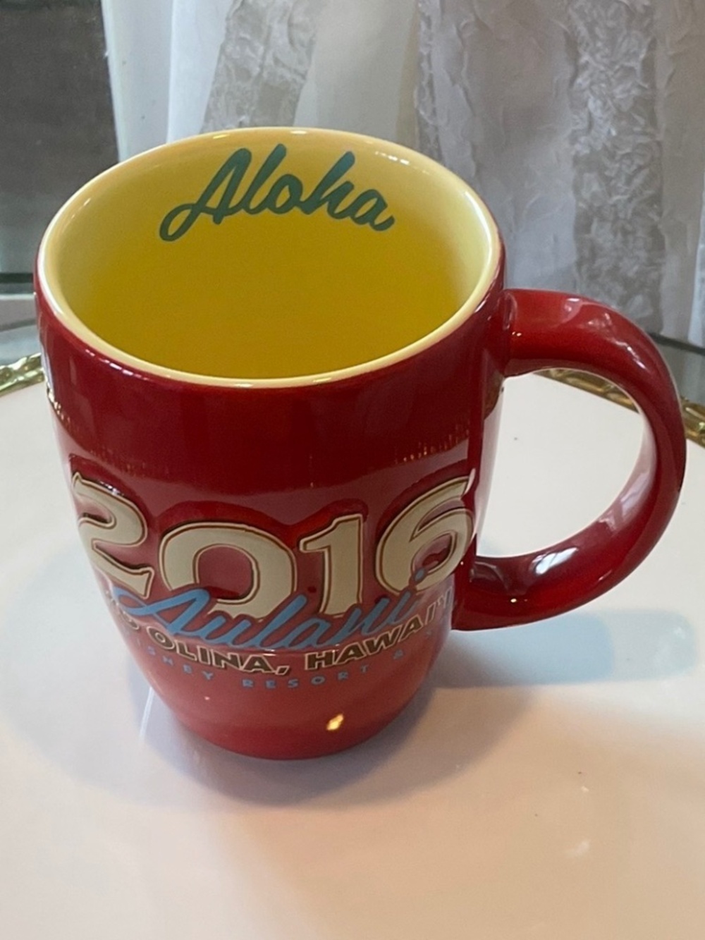 2016 Disney Aulani Coffee Mug NWOT